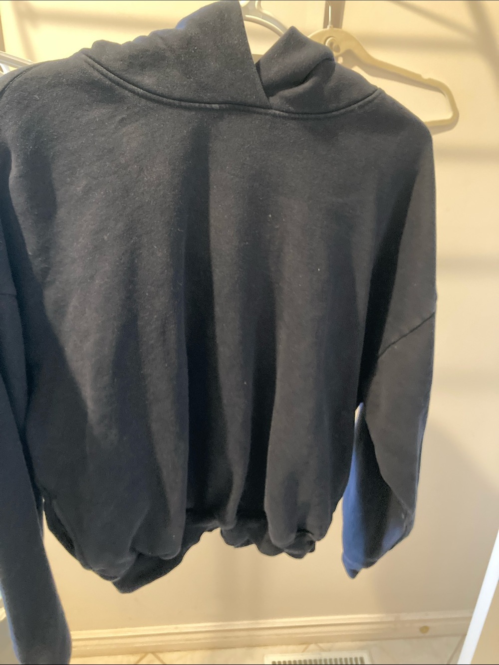 Garage Navy Crewneck Pullover Hoodie